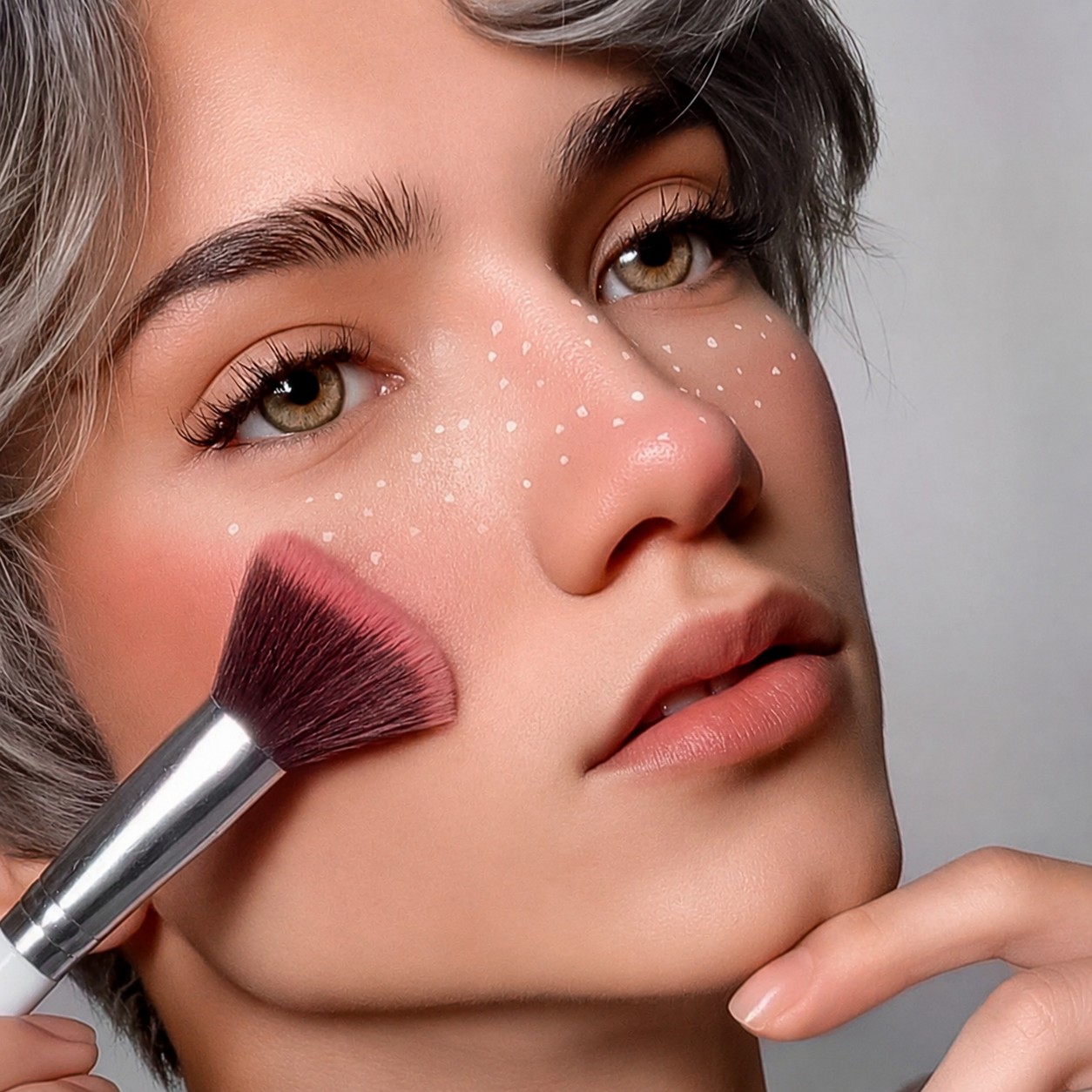 Andrés Galdino, Anndy — maquillaje editorial