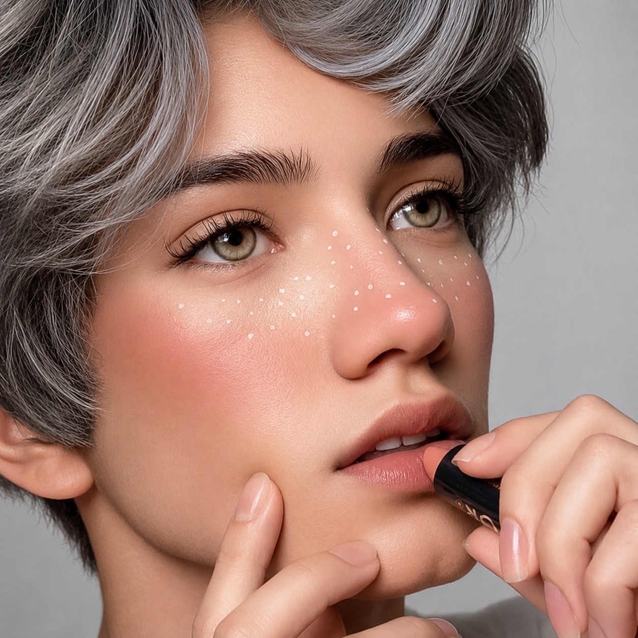 Andrés Galdino, Anndy — maquillaje editorial